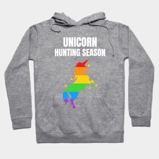 unicorn hunting season Hoodie